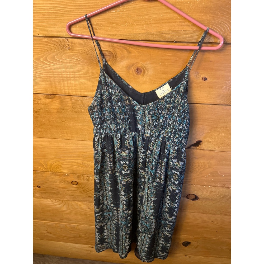 Pins and Needles Dress Medium Paisley Print Sleeveless Summer Casual Flowy